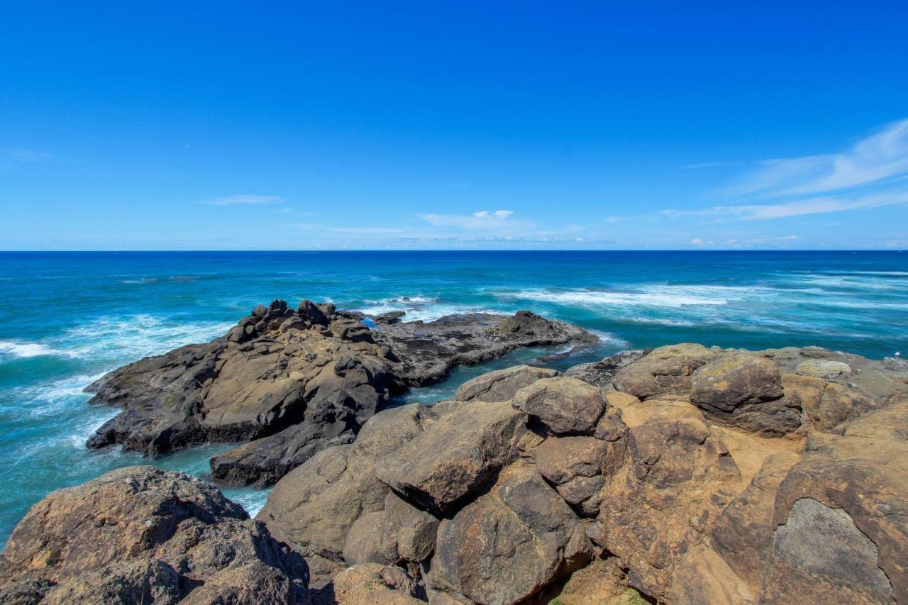 Coastal Dream Villa Depoe Bay Bagian luar foto